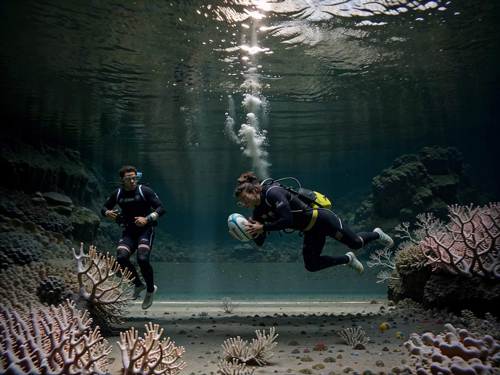 Underwater Rugby Finals Make Waves in Annual AquaGames